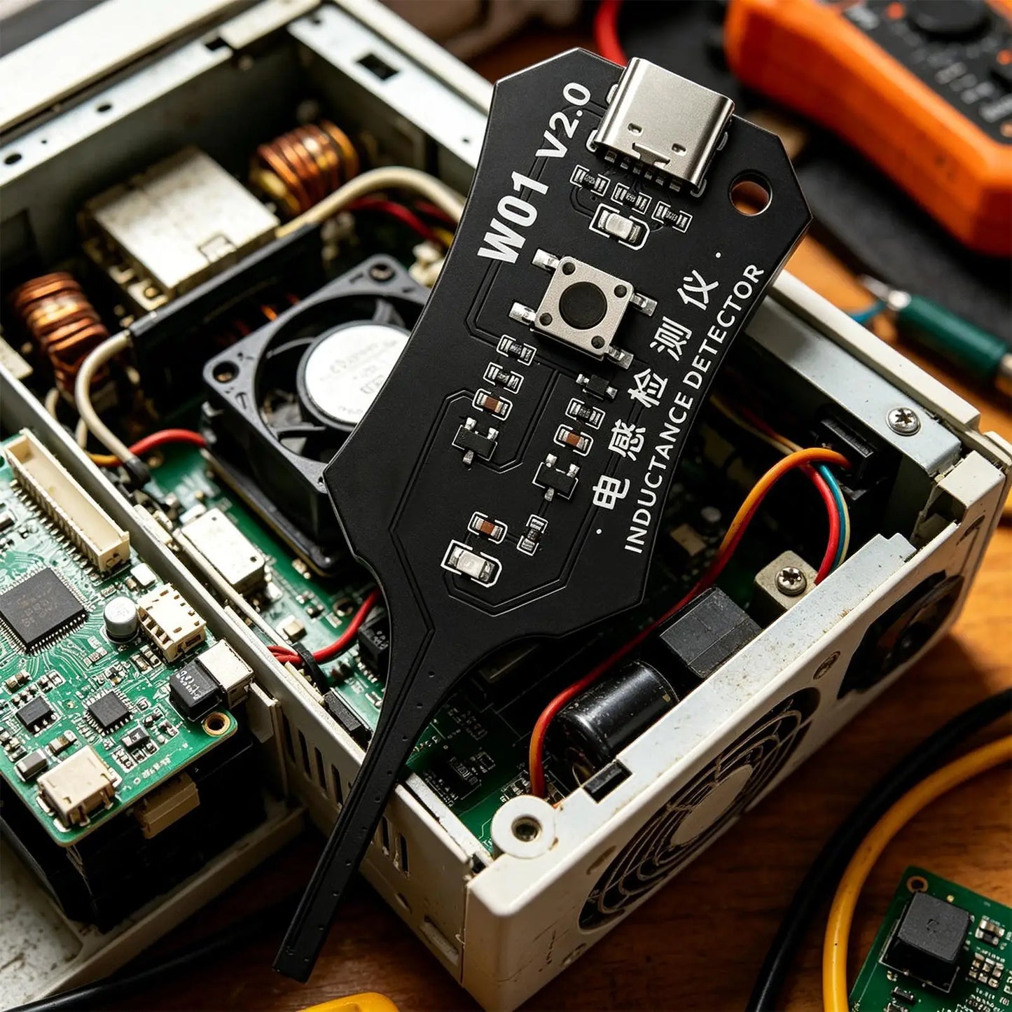 Inductance Detector Circuit Board Tester | Motherboard Coil Tool