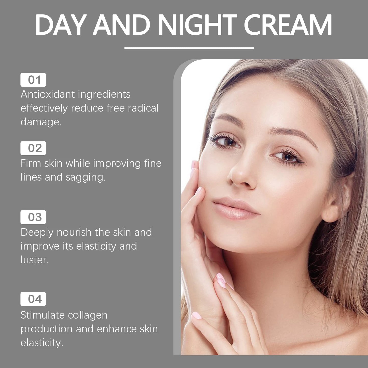 Retinol Anti-Aging Face Cream with Collagen, Vitamin C & E 50g