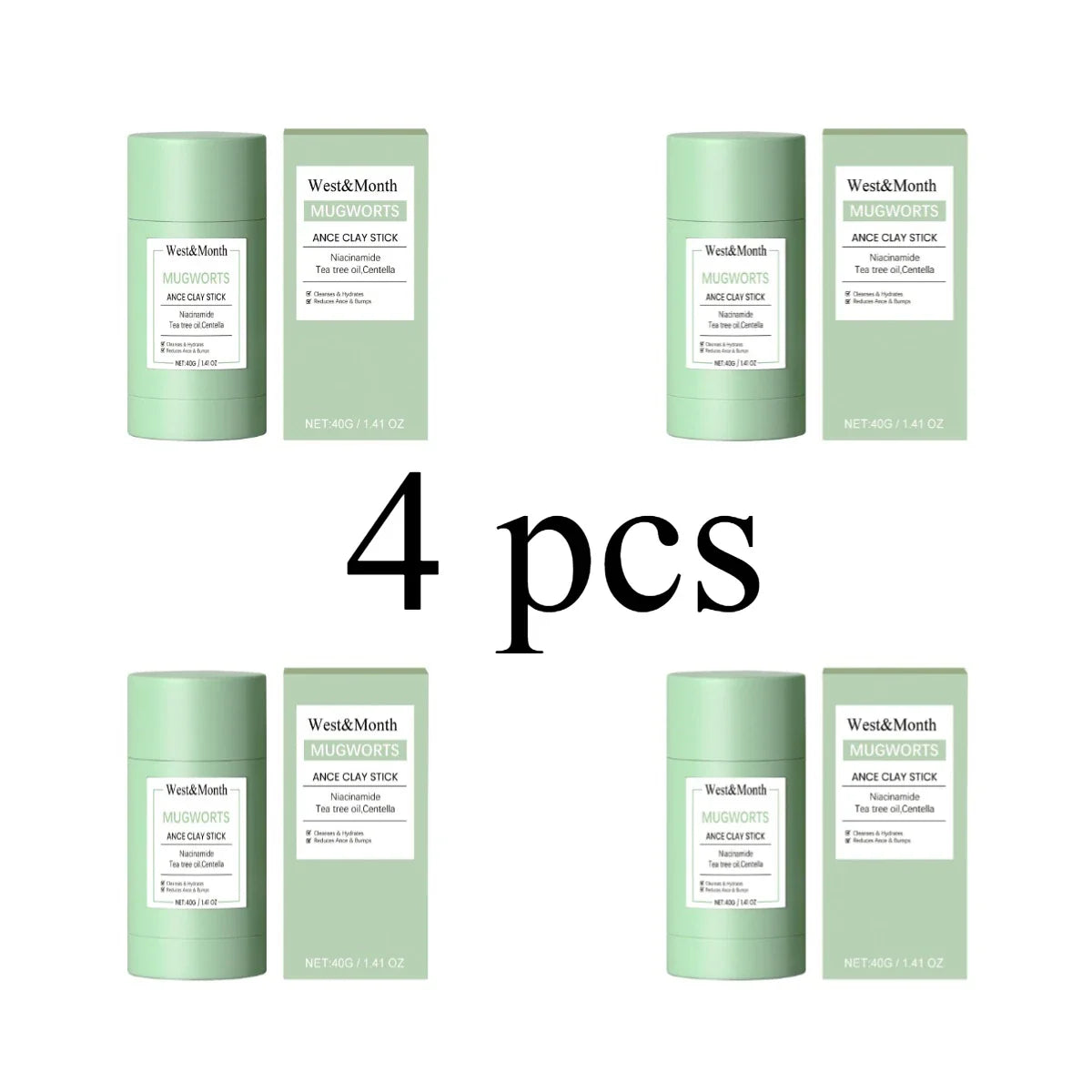 Blackhead Cleansing Mud Mask 40g – Pore-Purifying & Brightening