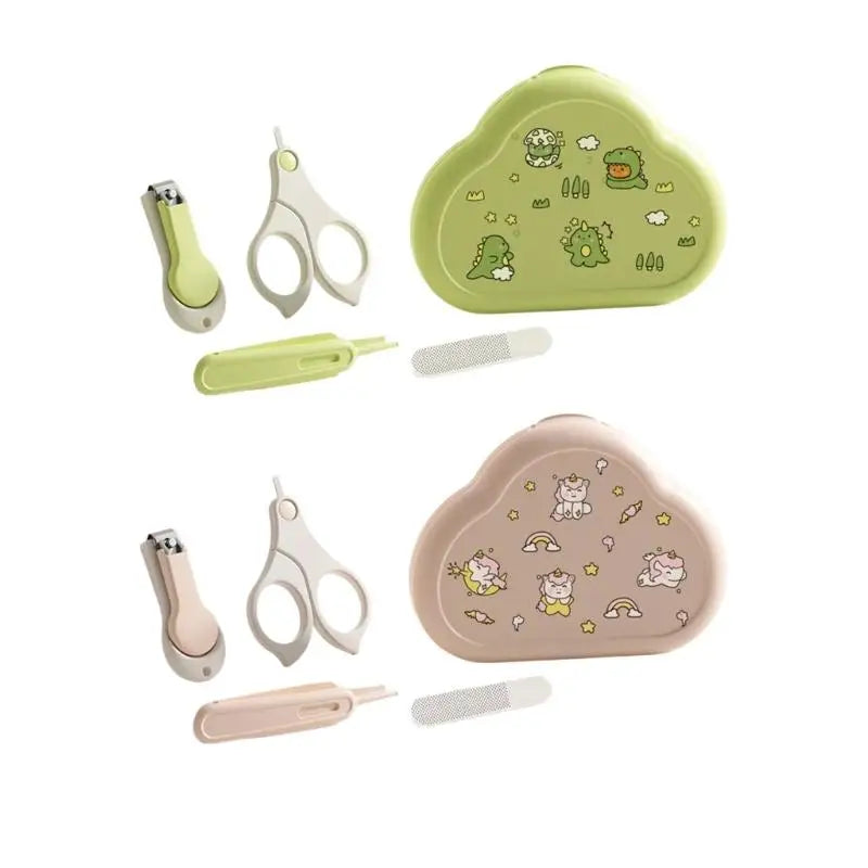 Baby Nail Care Kit – Trimmer, Scissors, File & Tweezers Set