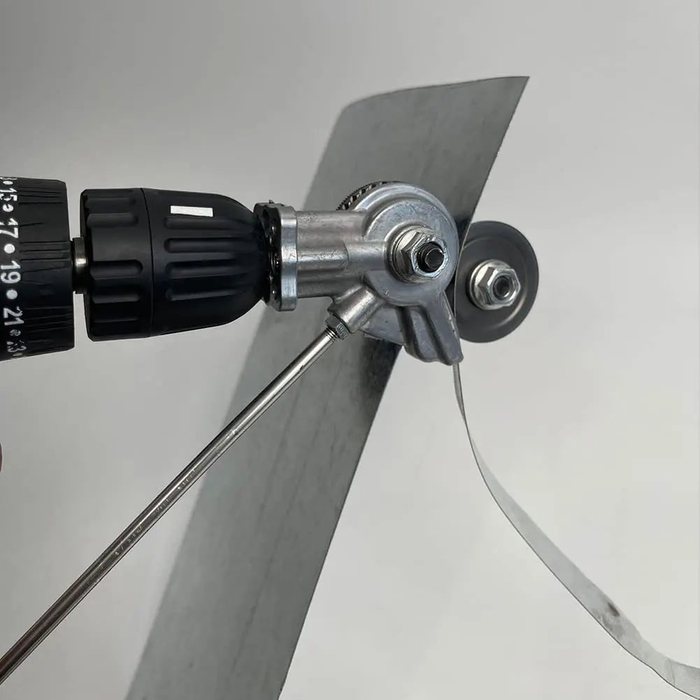 Double Head Sheet Metal Cutter Drill Attachment | 12–21V Peaceful Pleasures Health and Wellness