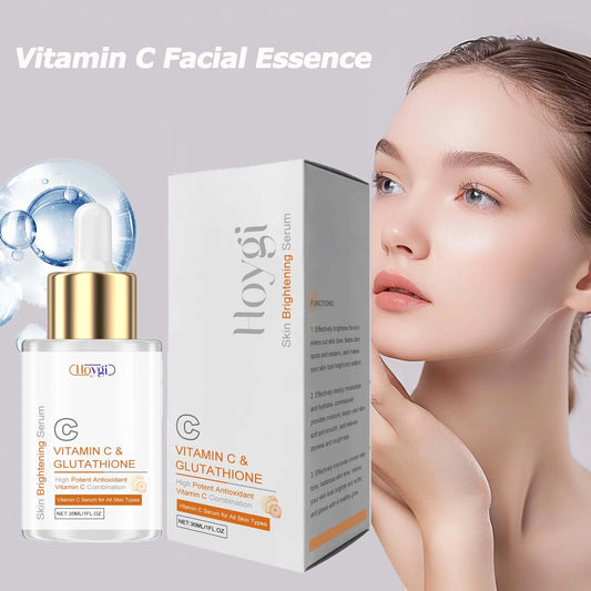 Vitamin C & Glutathione Brightening Serum – Fade Dark Spots Peaceful Pleasures Health and Wellness