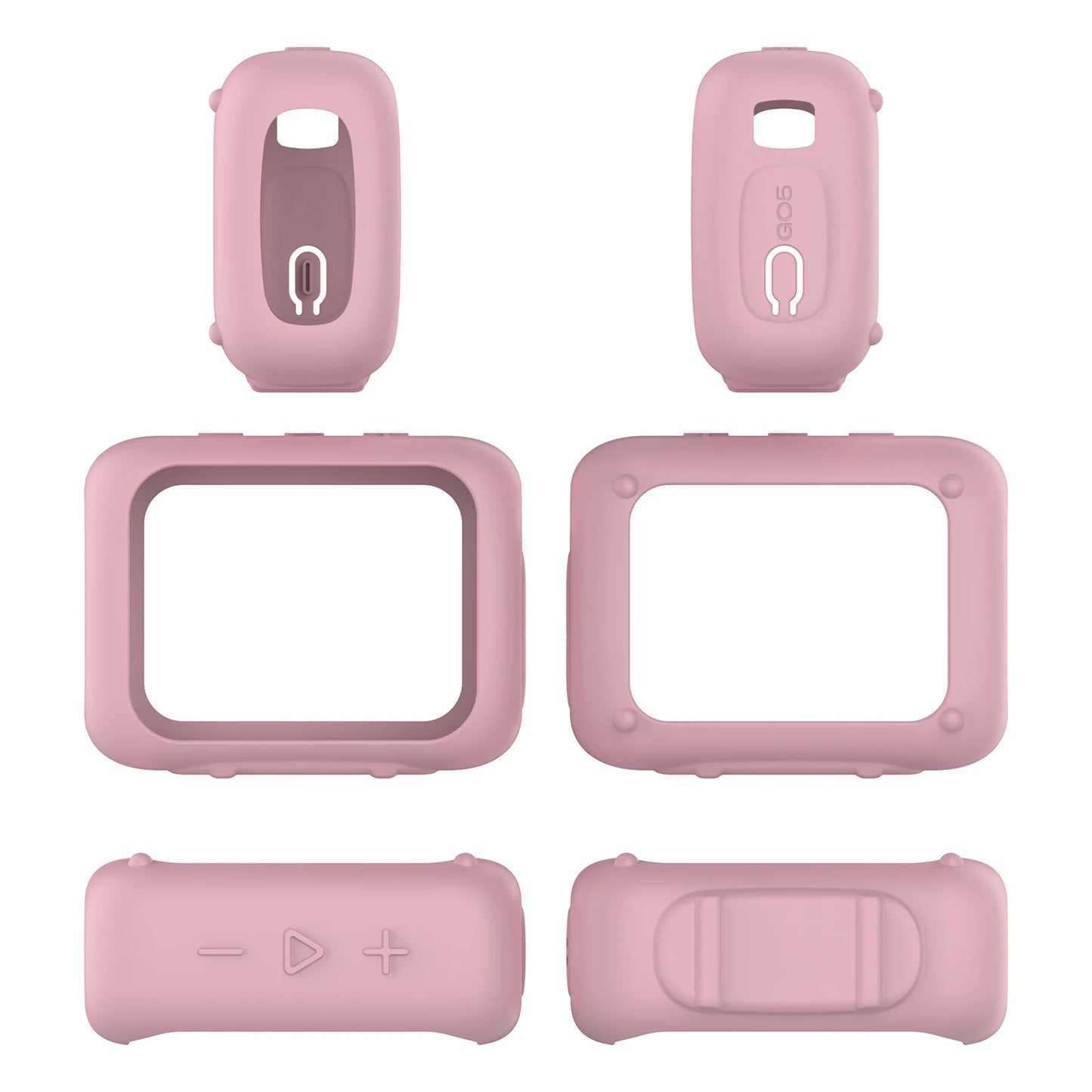 Silicone Speaker Case Waterproof Anti-Collision Silicone Cover Shockproof Anti-Scratch Cover Shell for GO5 Portable Speaker Peaceful Pleasures Health and Wellness