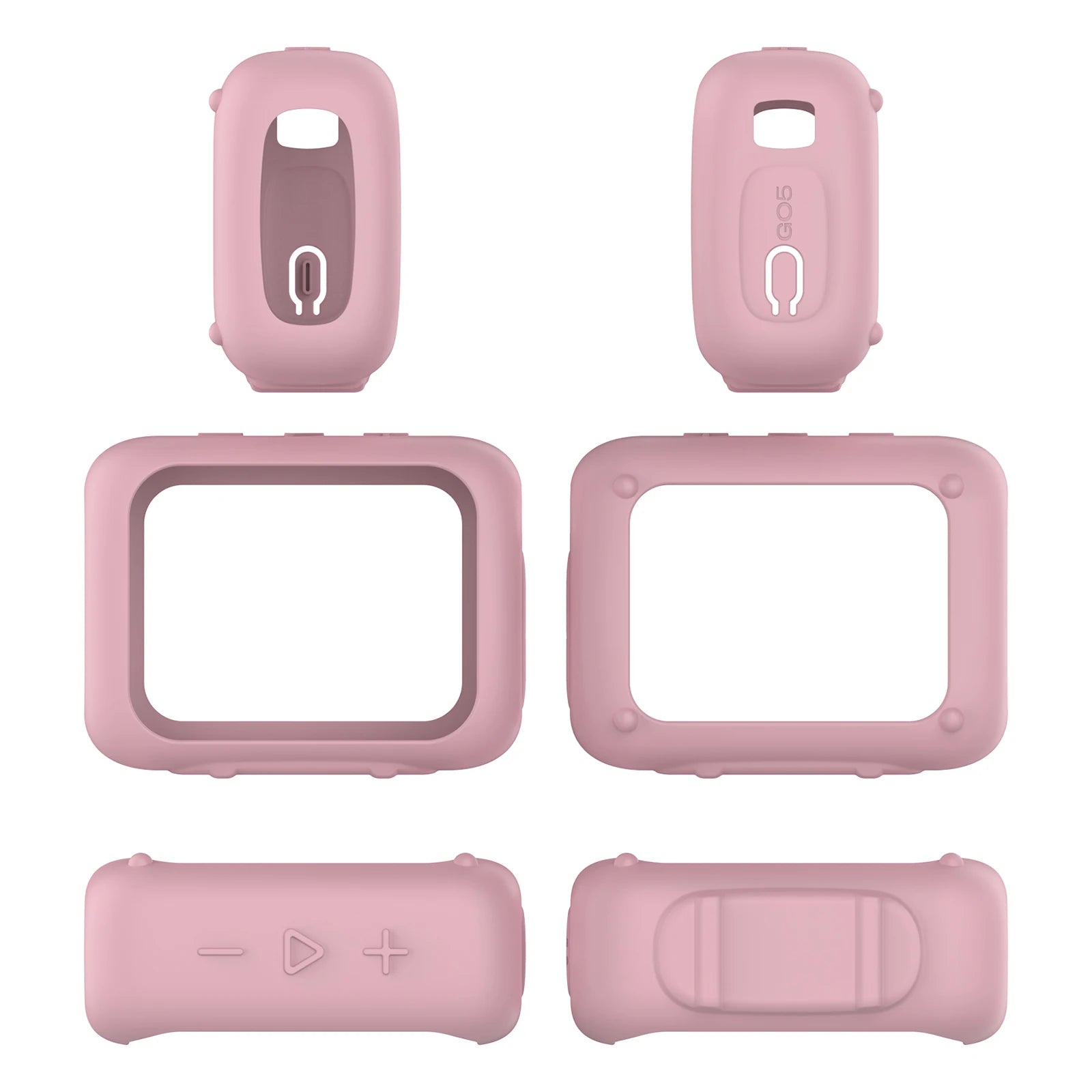 Silicone Speaker Case Waterproof Anti-Collision Silicone Cover Shockproof Anti-Scratch Cover Shell for GO5 Portable Speaker Peaceful Pleasures Health and Wellness