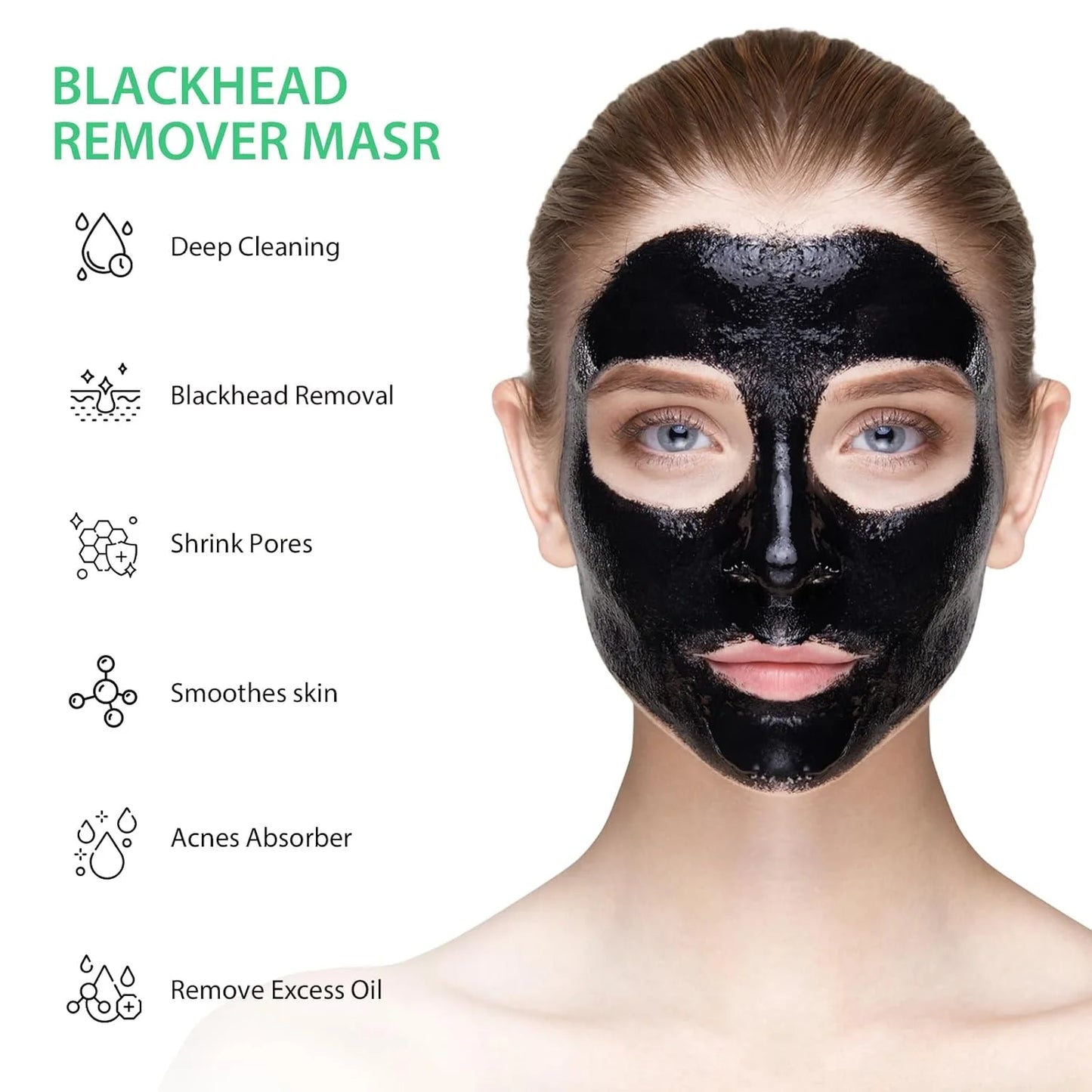 Charcoal Peel-Off Face Mask | Deep Pore Cleansing & Blackhead Remover