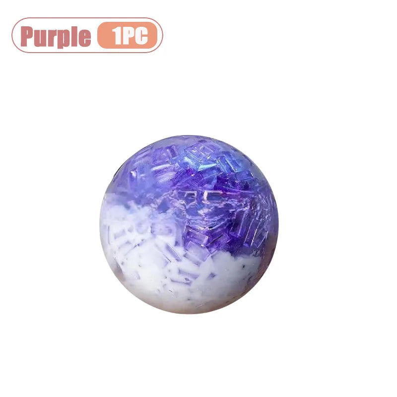 Crushed Ice Squishy Ball Fidget Toy | 1–20 PCS Sensory Squeeze