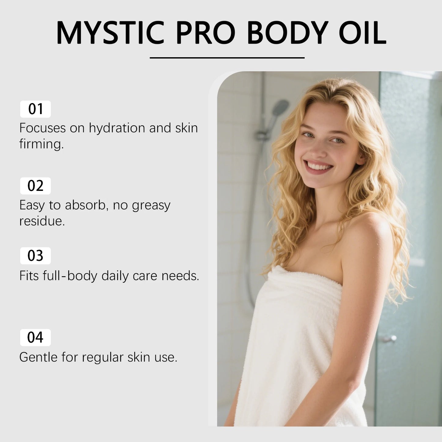 Anti-Aging Body Oil – Firm, Smooth & Nourish Skin | Massage Oil