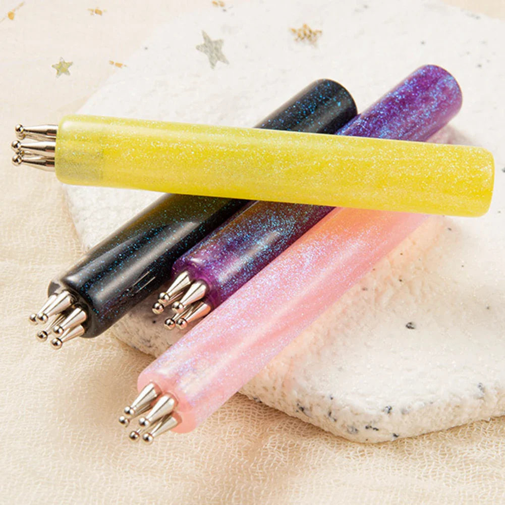 5-Petal Flower Nail Art Dotting Pen | DIY Manicure Tool