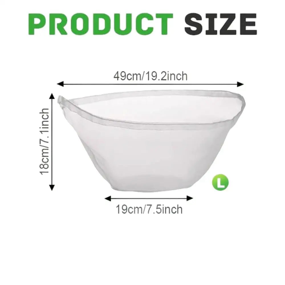 Reusable Cheesecloth Strainer Bags – Nut Milk, Yogurt & Juice