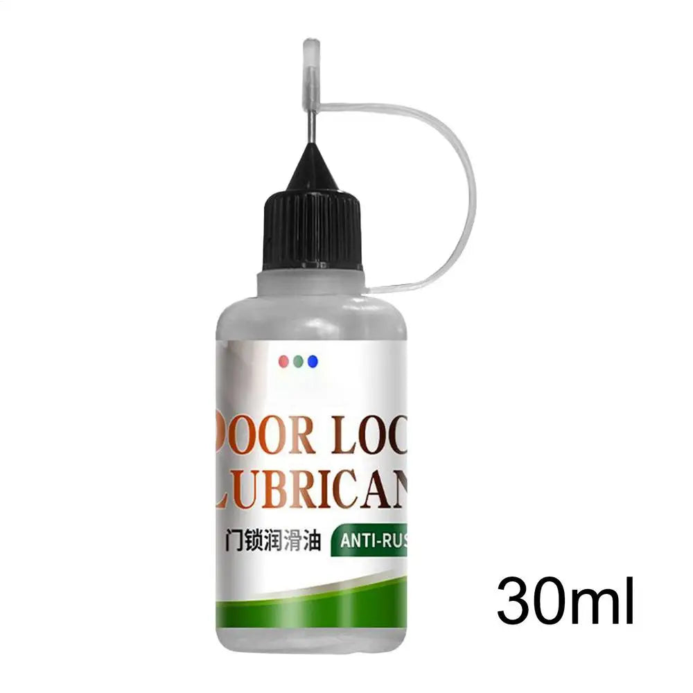 Door Hinge Lubricant 30ml Silent Rust-Resistant Lubricating Oil For Squeaky Fix Long-Lasting On Locks Sliding Tracks Metal Parts Peaceful Pleasures Health and Wellness 30ml