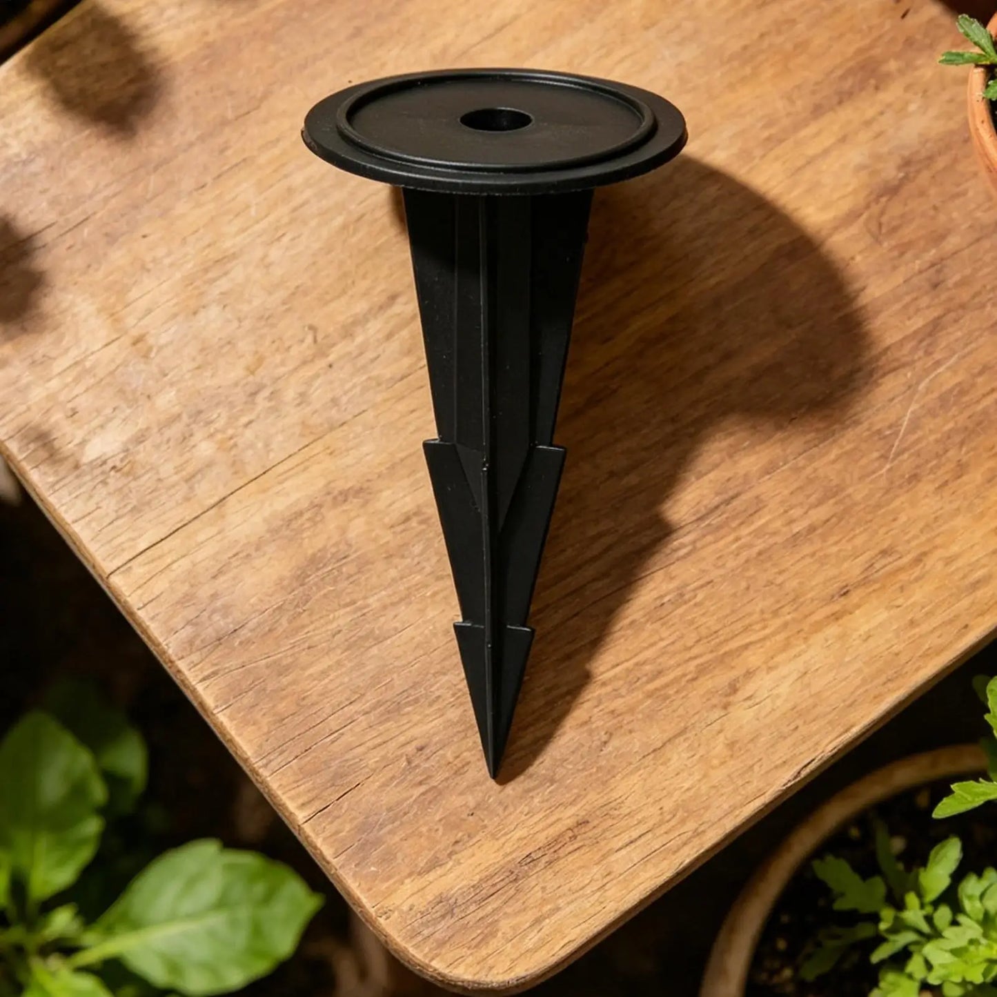 Cemetery Flower Holder With Stake Floral Vase Outdoor Yard Garden Decoration For Grave Memorial, Artificial Plants, Window Box Peaceful Pleasures Health and Wellness