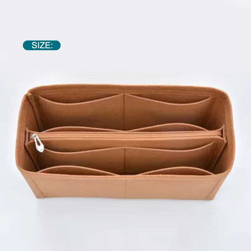 Felt Purse Organizer Insert – Bag Shaper & Storage Liner