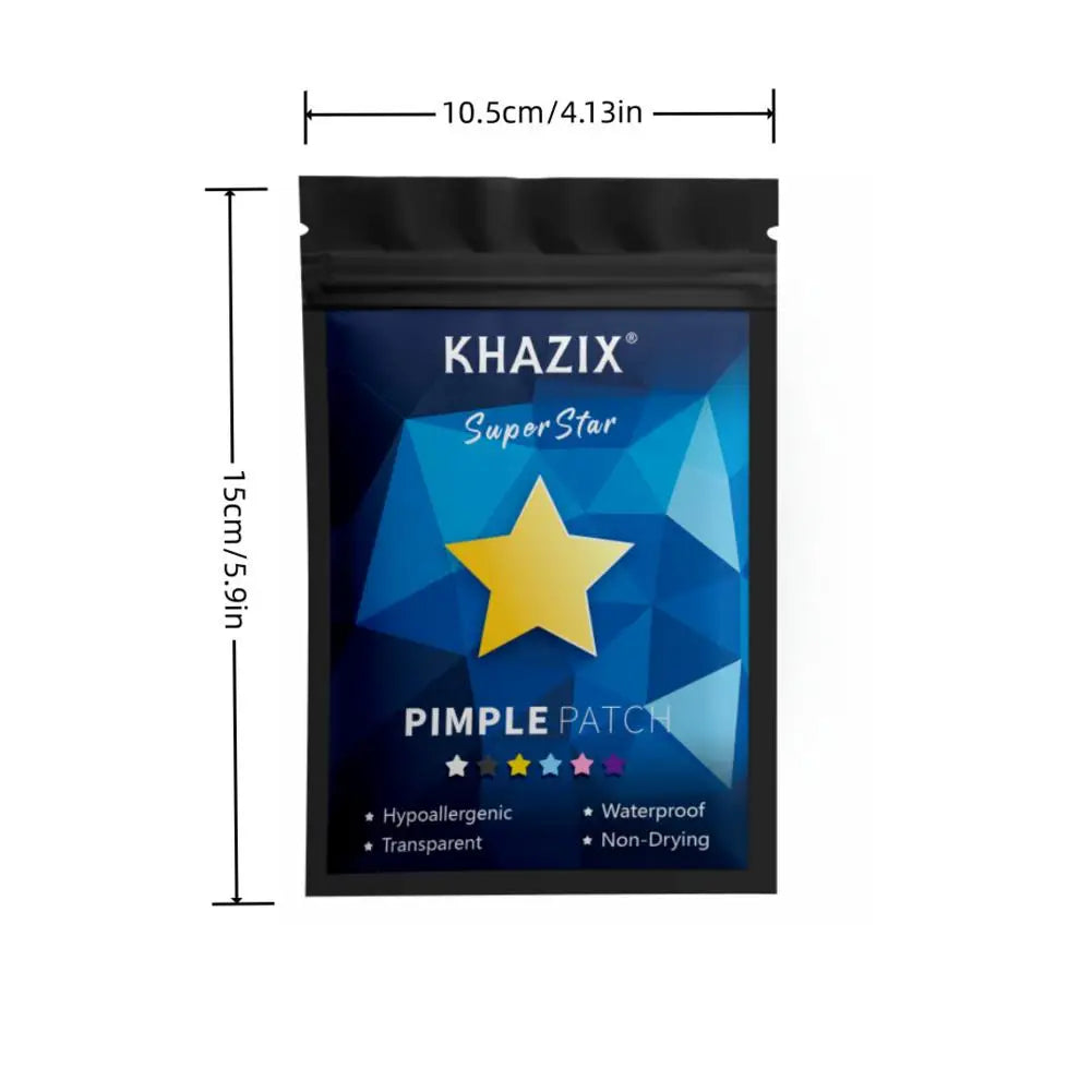 Multi-Color Star Acne Patches – Ultra-Thin Concealer Dots