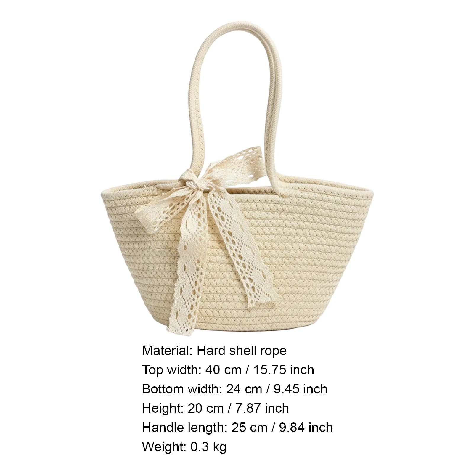 Cotton Rope Woven Shoulder Bag For Women Tote Crossbody Casual Straw Bag Lightweight And Spacious Design Peaceful Pleasures Health and Wellness