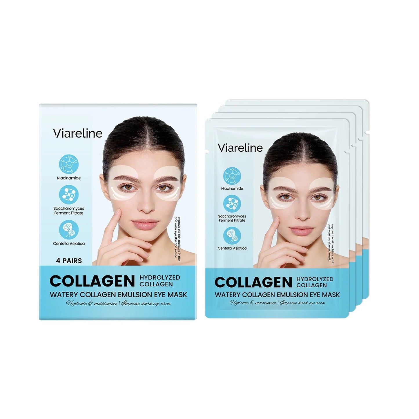 Collagen Eye Patches – Hydrate, Firm & Brighten Eye Contour