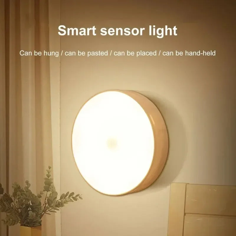 Smart Motion Sensor Cabinet Light – USB Rechargeable LED