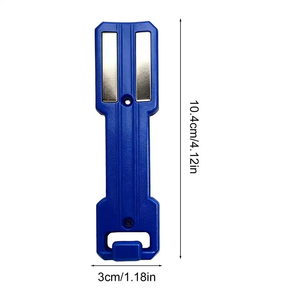 Magnetic Spray Can Holder Bottle Organizer Wall Mount Spray Paint Rack for Garage Tool Case Workplace Workshop Basement Peaceful Pleasures Health and Wellness Blue CN