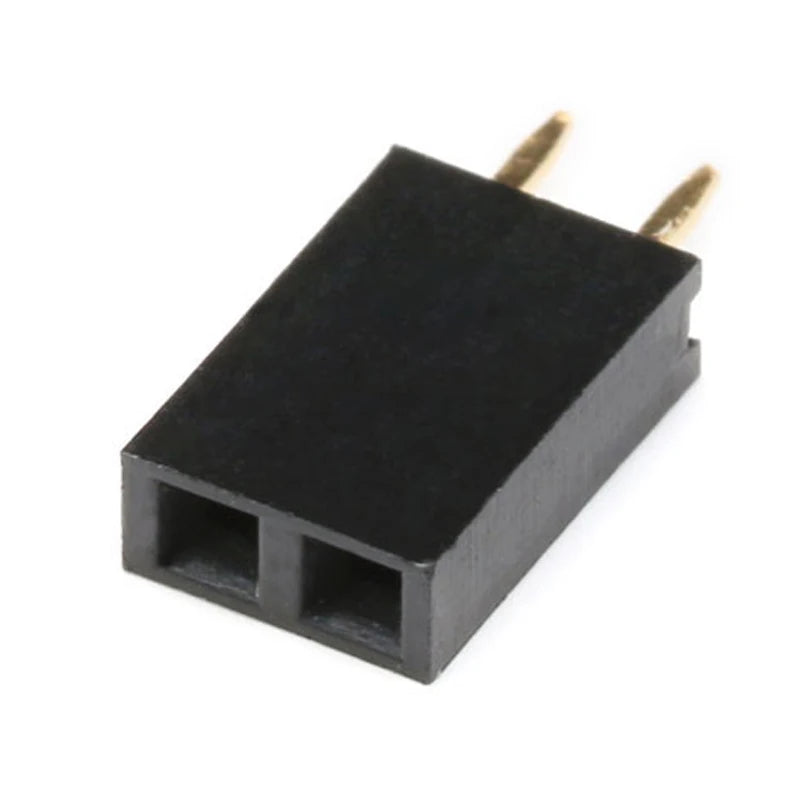 100Pcs/lot 2.54mm Pitch 2/3/4/5/6/7/8/9/10/12/20/40 Pin Female Single Row Straight Header Strip Connector For PCB Peaceful Pleasures Health and Wellness