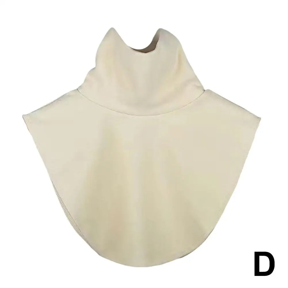 Women's Detachable False Collar – Soft Knit Turtleneck Dickey