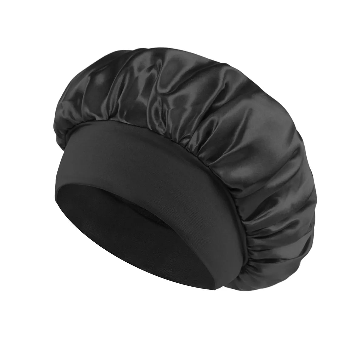 Satin Silk Sleep Bonnet | Large Hair Wrap for Long & Curly Hair