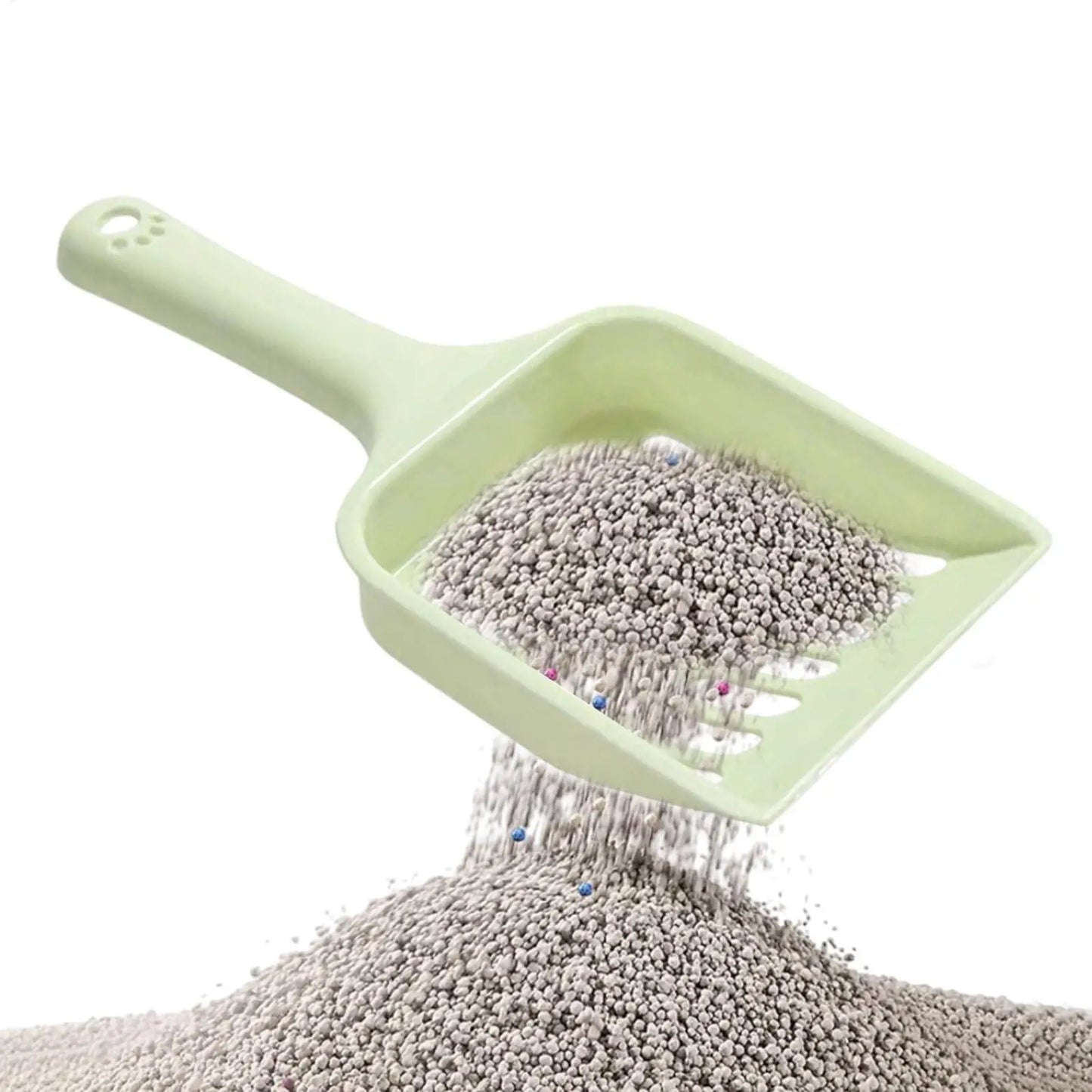 Cat Litter Scoop – Candy Color Sifting Shovel & Ergonomic Handle