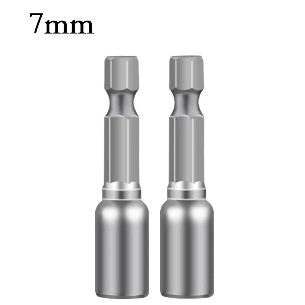 2 6- Impact Socket Magnetic Nut Screwdriver 1 Hex Shank Electric