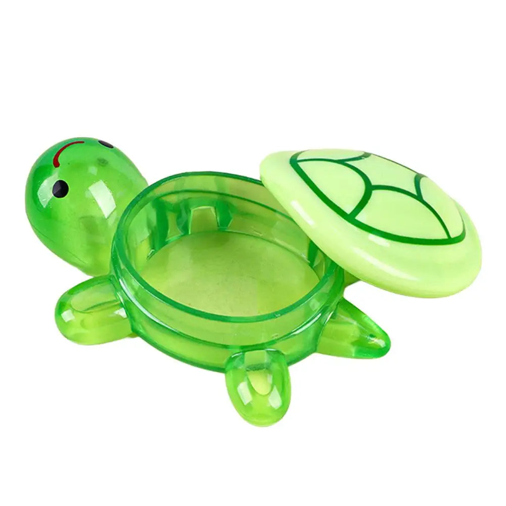 Glow-in-the-Dark Mini Turtle Figurines | 100pc Micro Decor Set