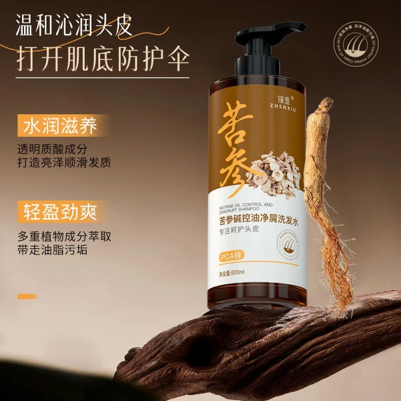 Herbal Anti-Dandruff Shampoo – Oil Control & Deep Cleanse 500ml