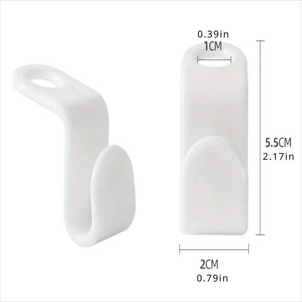 10-Pack Cascading Hanger Hooks | Closet Space Saver Organizer