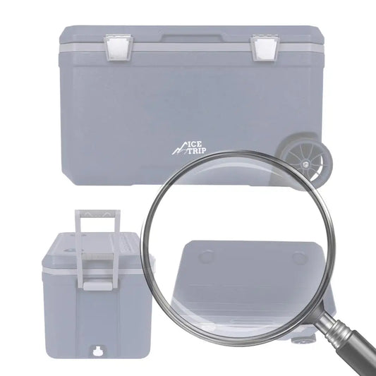 72L Wheeled Cooler – Ultra-Light Hard Insulated Ice Chest Box Peaceful Pleasures Health and Wellness United States