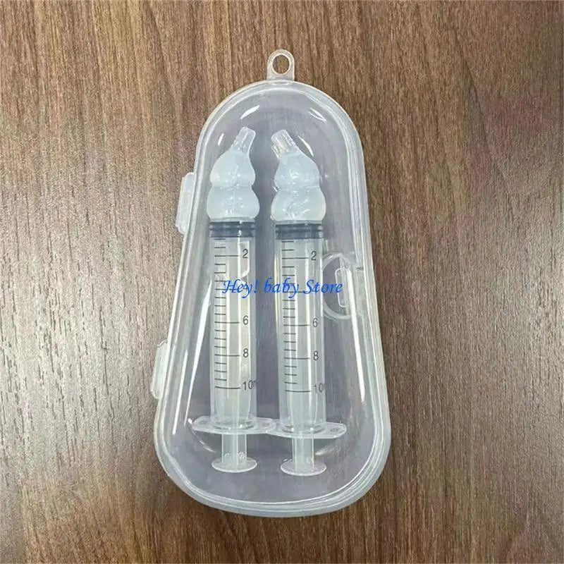 Silicone Baby Nasal Aspirator Syringe | Safe Infant Nose Cleaner