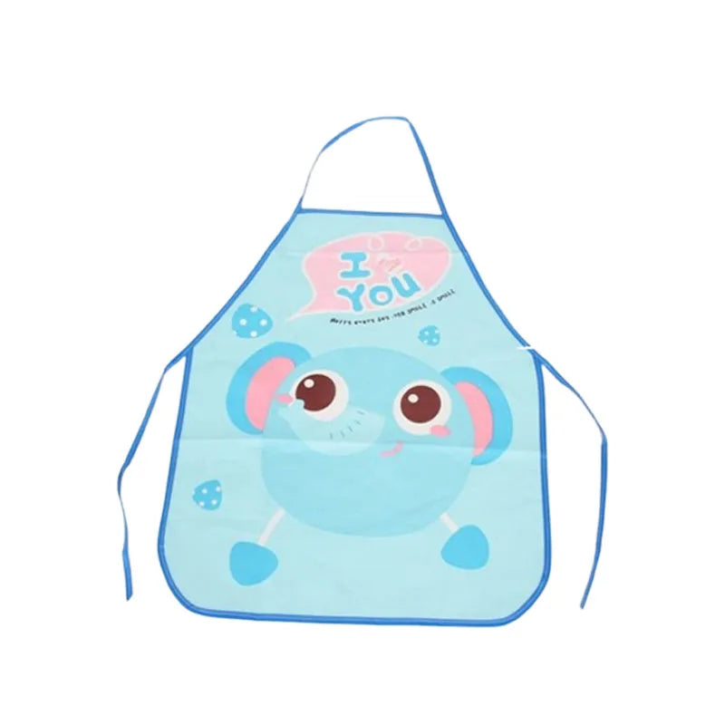 Kids Waterproof Cartoon EVA Apron – Bib for Eating & Crafts