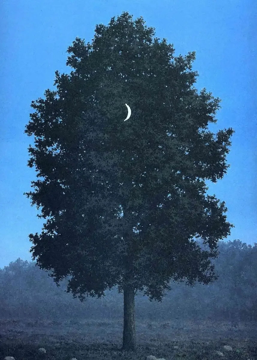 Rene Magritte Surrealist Canvas Wall Art Print | Unframed Poster