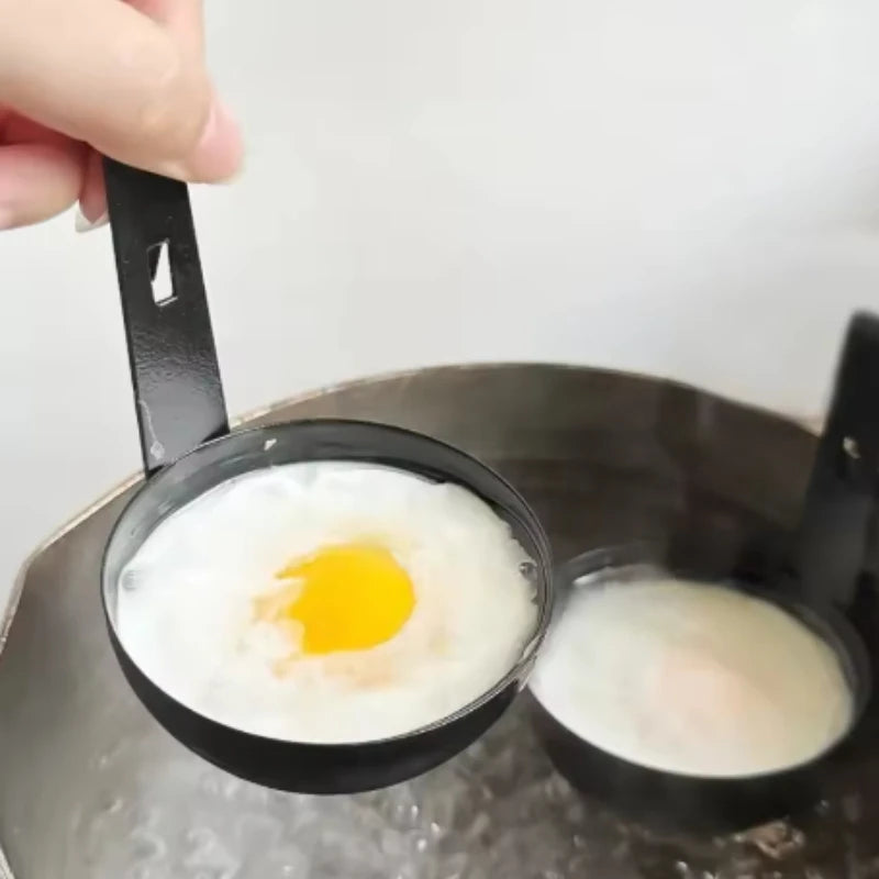 Hanging ear style water boiled and poached egg cooker for home use boiled egg for breakfast separated egg soup steamed egg spoon Peaceful Pleasures Health and Wellness