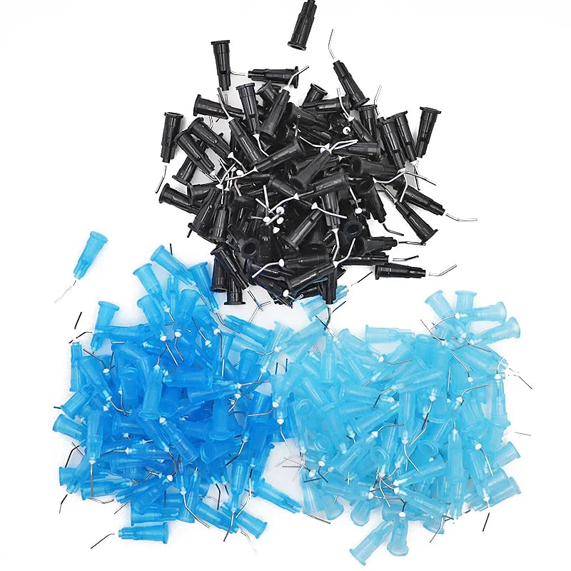 100-Pack Dental Pre-Bent Dispensing Tips – Irrigator Applicator