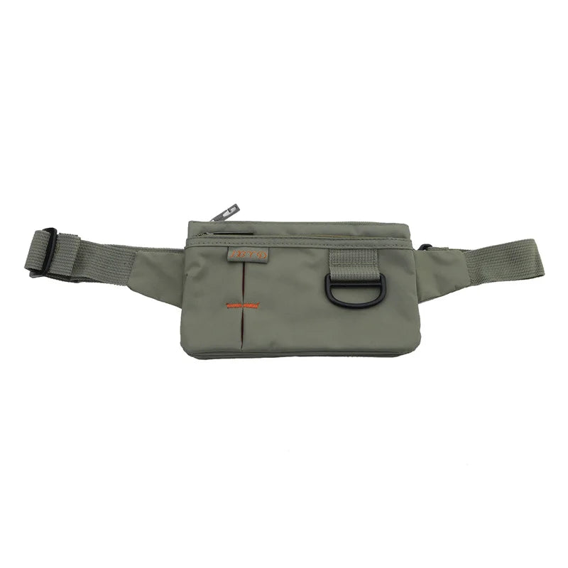 Sports Running Waist Pack Personalized Invisible Anti-theft ID Waist Pack Casual Small Bag Outdoor Travel Crossbody Bag Peaceful Pleasures Health and Wellness
