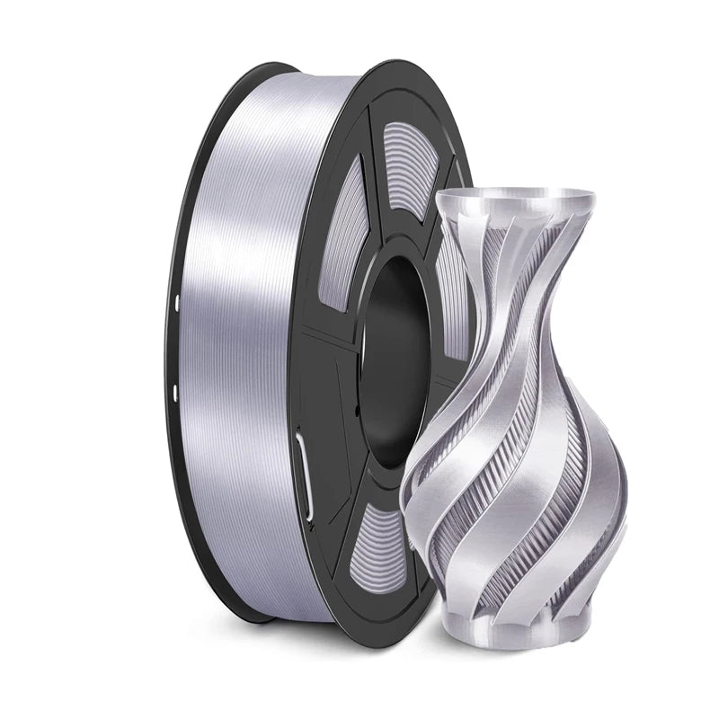 Silk PLA Filament 1.75mm 500g Gold & Silver – ±0.02mm Accuracy