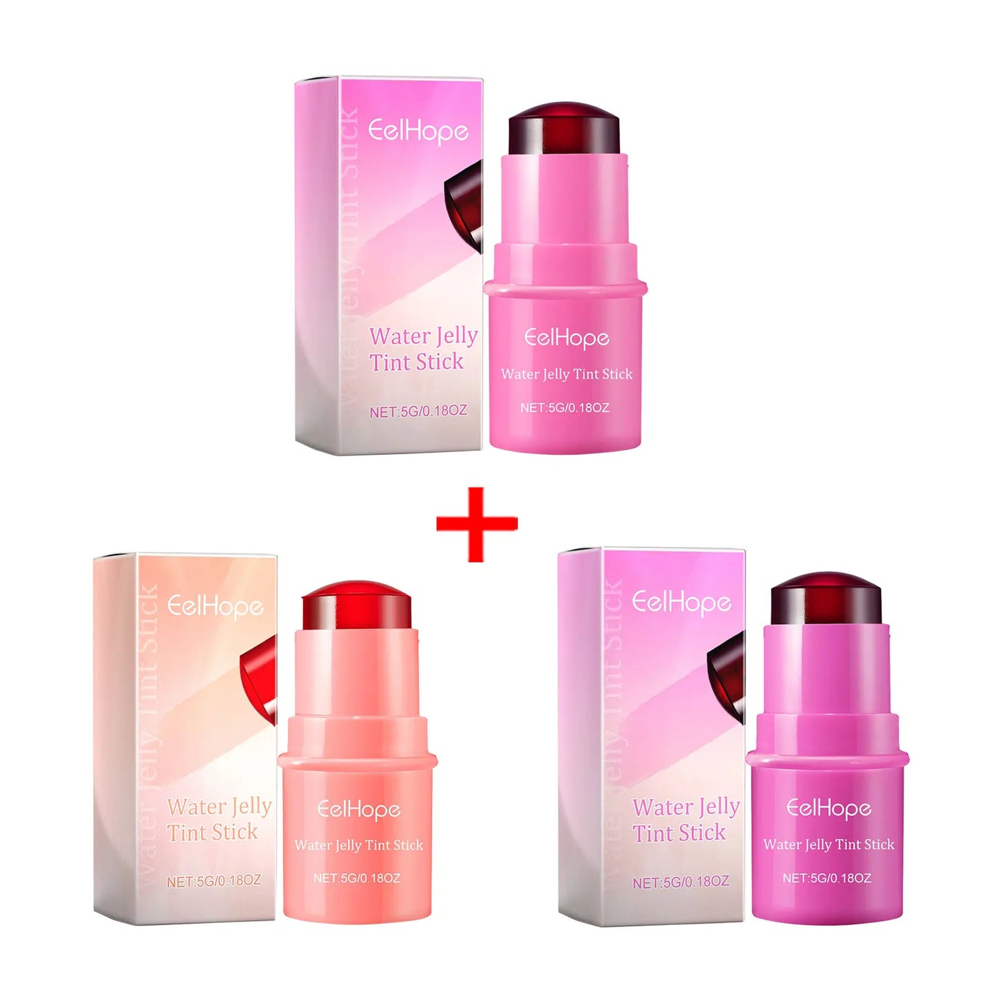 Eelhope 3-in-1 Milk Jelly Tint Blush & Lip Stick | Matte Finish