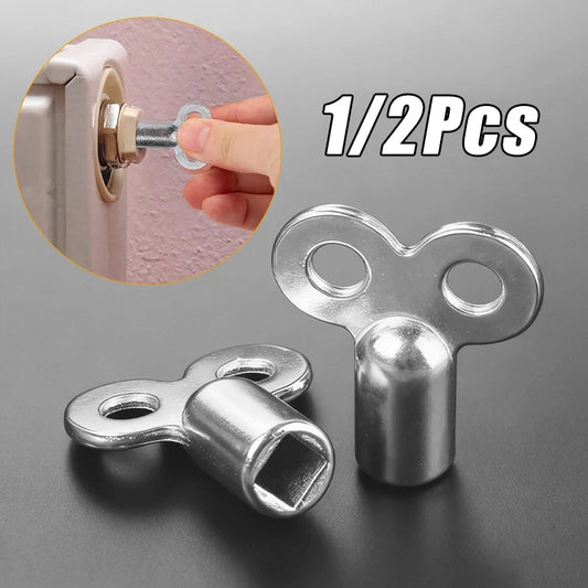 1 Zinc Alloy Radiator Key Bleeding Air Radiators Square Socket Vent Peaceful Pleasures Health and Wellness