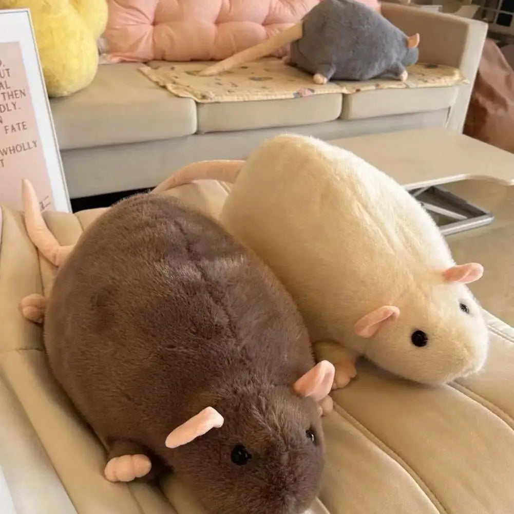 Cute Plush Toy Cartoon Mouse Doll for All Ages Peaceful Pleasures Health and Wellness