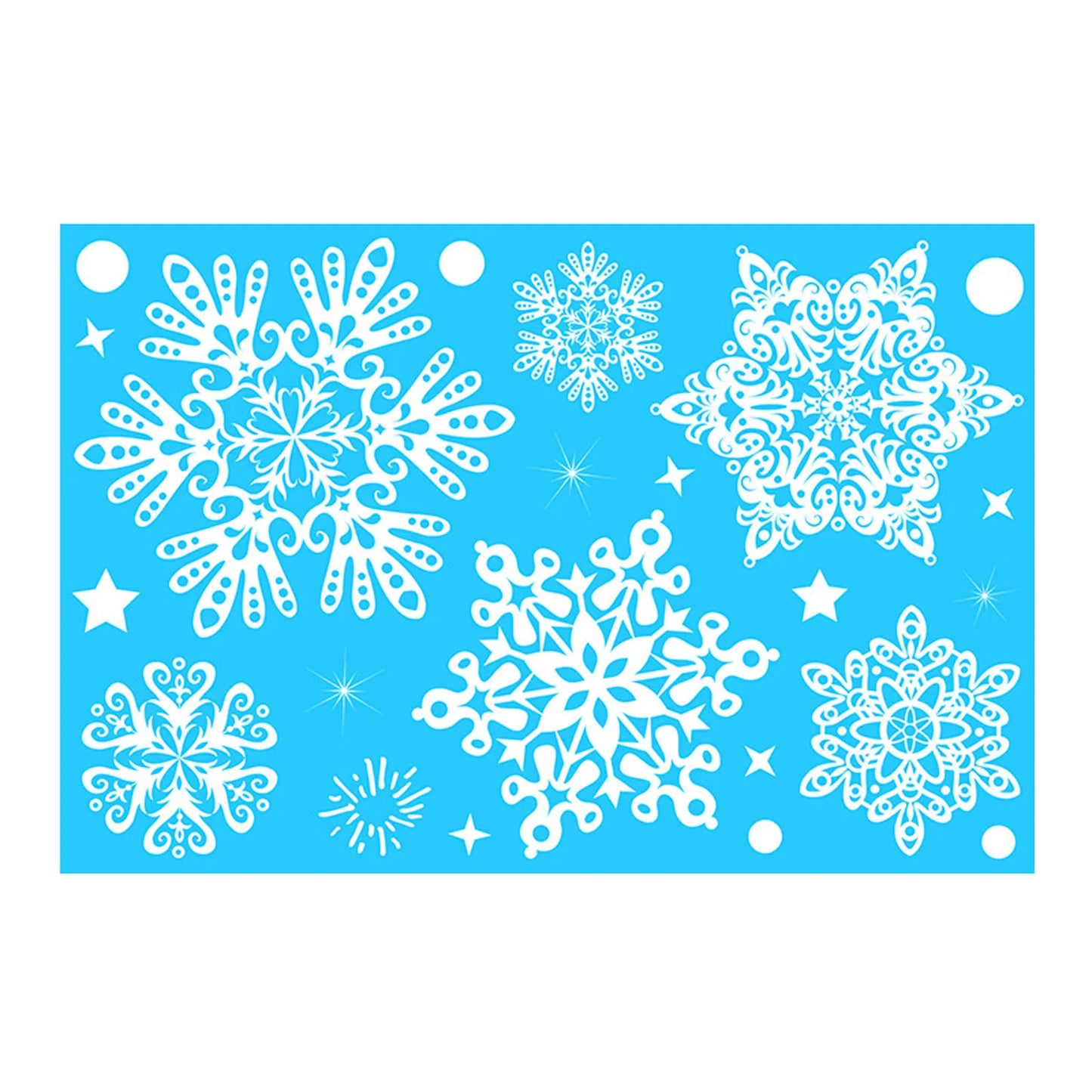 Christmas Electrostatic Window Stickers – Santa & Reindeer