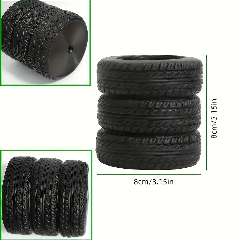 Car Tire Shaped Pen Holder – Novelty Desk Organizer & Pencil Cup