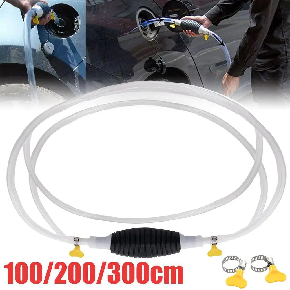 Manual Hand Fuel Transfer Pump Kit – 1/2/3m Hose | Oil & Liquid