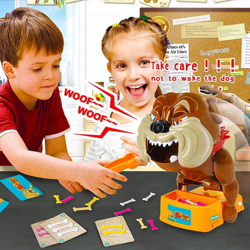 Don't Take Buster's Bones Bulldog Prank Action Board Game