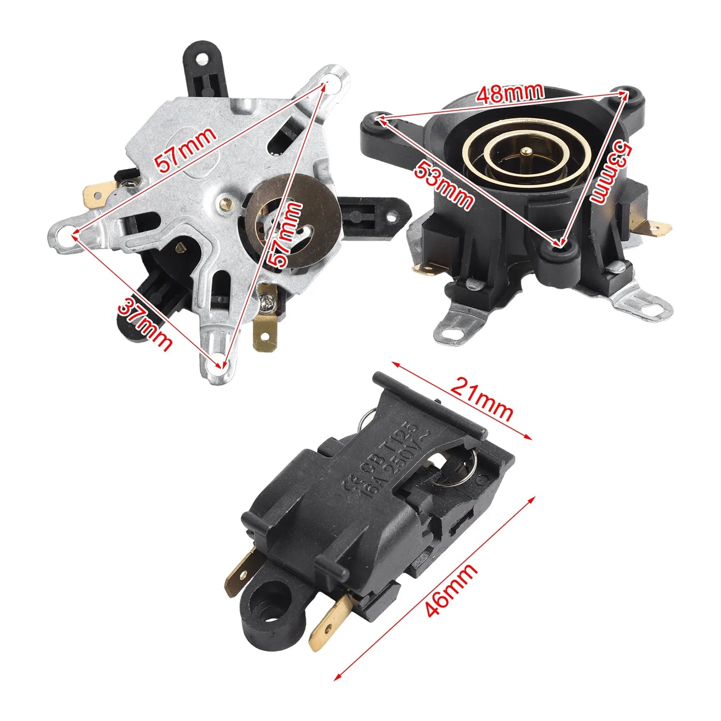 Electric Kettle Thermostat Switch Connector Replacement Kit