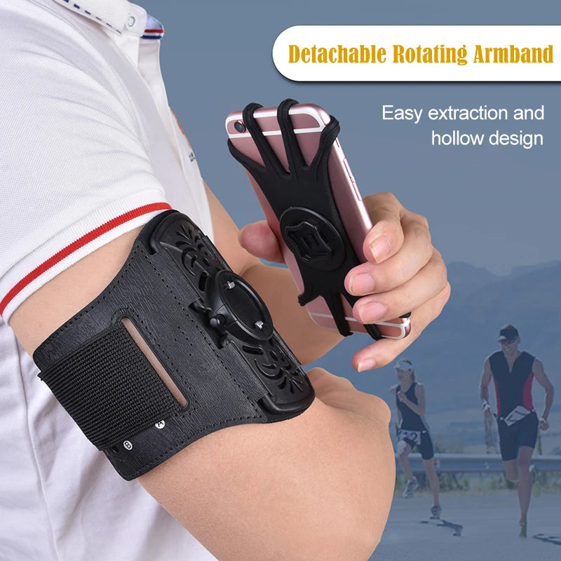 Mobile Phone Bag For Running Sports Armbands mp3/mp4 Bags Sports Bag For Mobile Wrist Holder Sleeve Bags For Jogging Running Peaceful Pleasures Health and Wellness