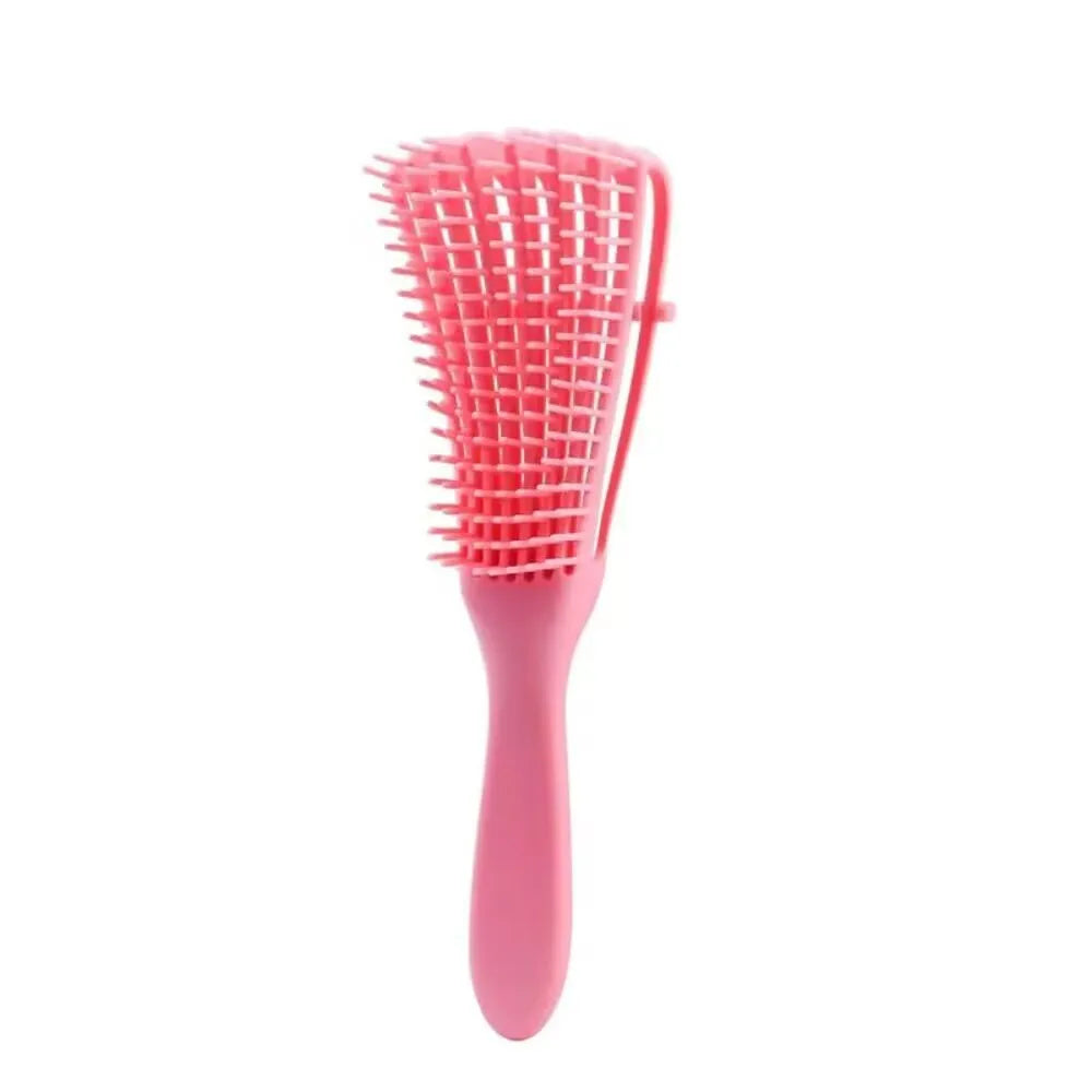 Eight-Claw Detangling Massage Comb – Anti-Tangle Hair Tool Detangling Hair Comb Peaceful Pleasures Health and Wellness Pink