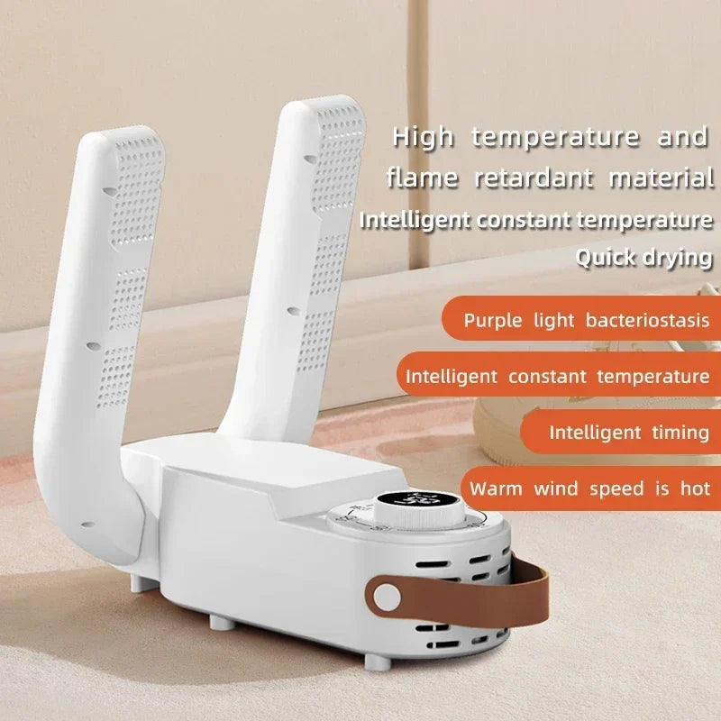 Electric Shoe Dryer with Timer – Deodorizing & Warming