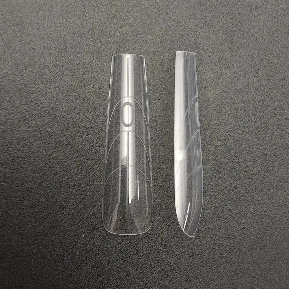 240-Piece Reusable Nail Extension Forms – Coffin & Almond Peaceful Pleasures Health and Wellness