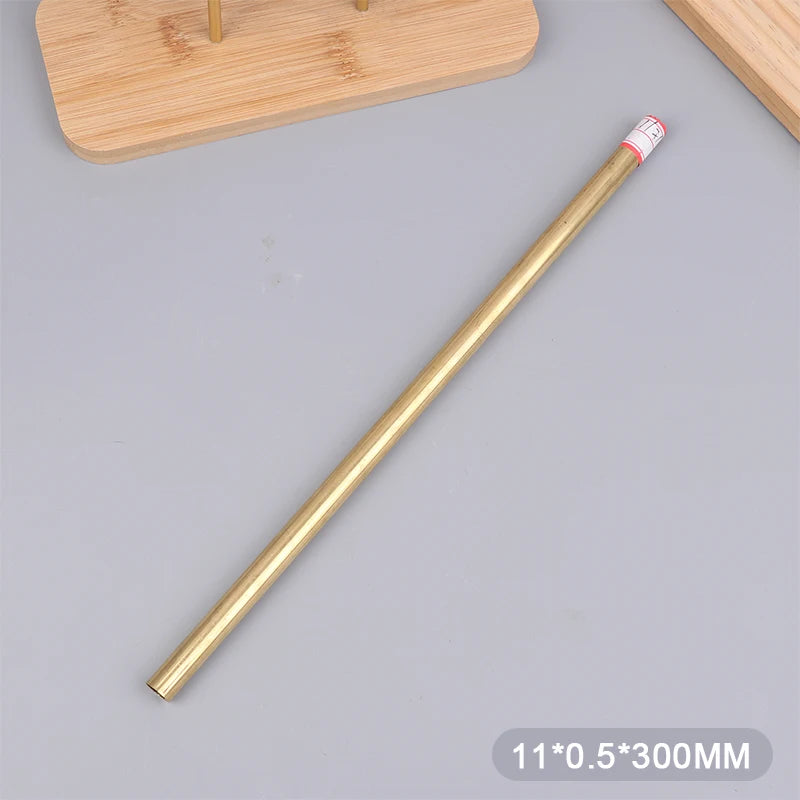 Brass Tube Dia 2/3/4/5/6/7/8/9/10/11/12/13/14/15mm Length 300mm 0.5mm Wall Brass Pipe Modelmaking Rod Cutting Tool Replacement Peaceful Pleasures Health and Wellness 11mm